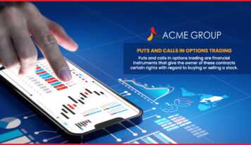 Puts and calls in options trading